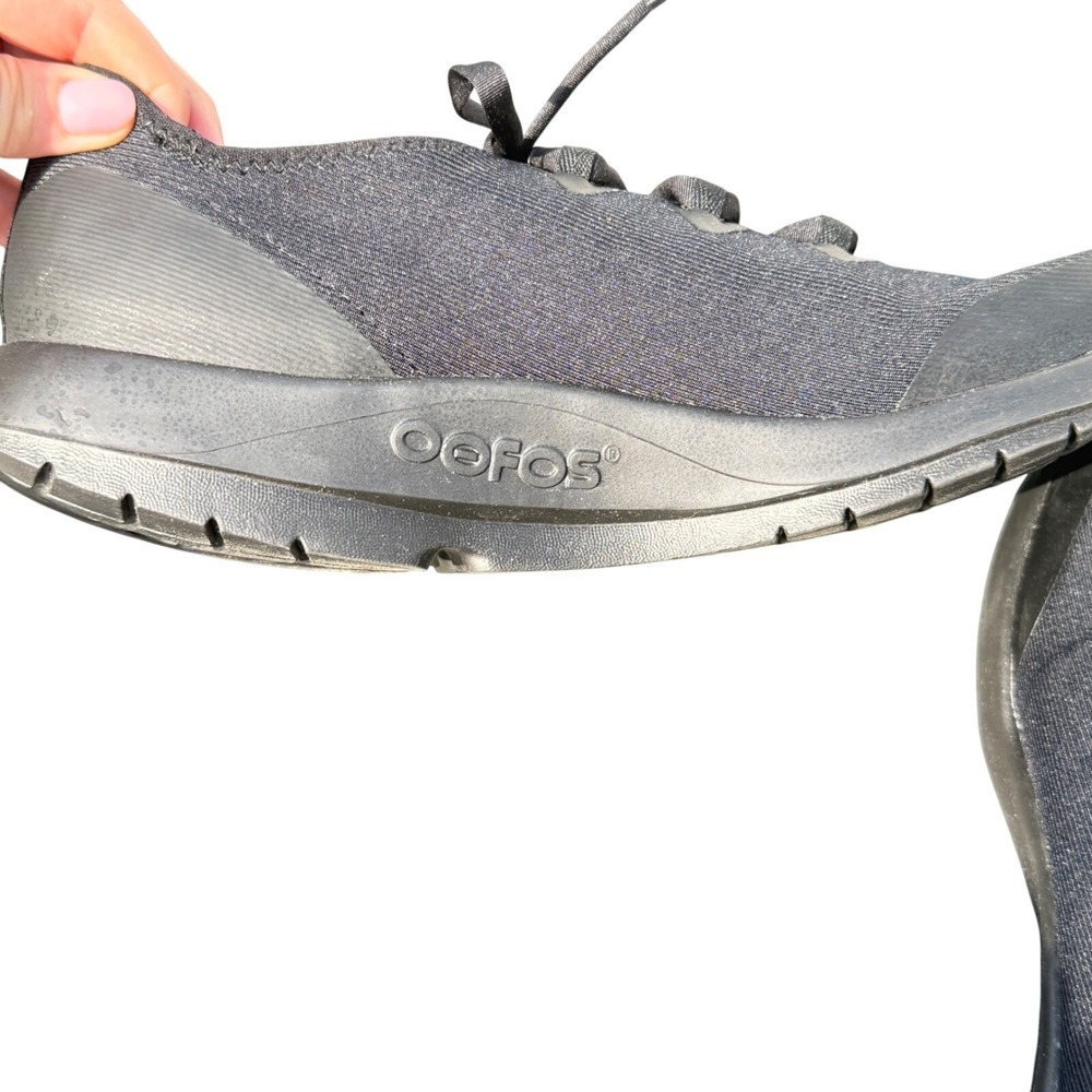 OOFOS OOmg Sport LS Recovery Shoes Comfort OOfoam Black Men 12.5 - Picture 9 of 12
